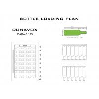 Купить встраиваемый винный шкаф Dunavox DAB-48.125SS